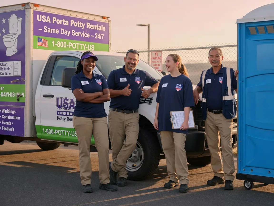 Porta Potty Rental company in Reading, MI