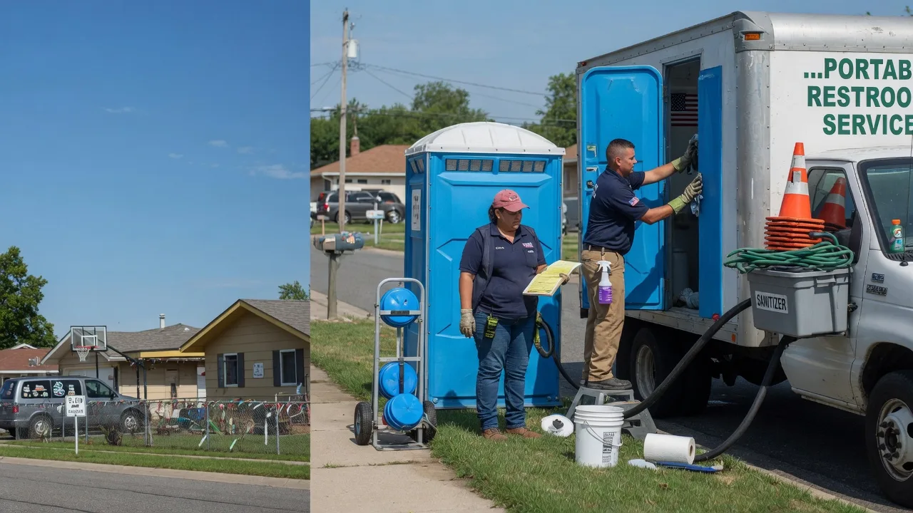 Portable Toilet Rental in Reading, MI near me